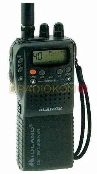 Портативная Си-Би радиостанция Alan 42 DS